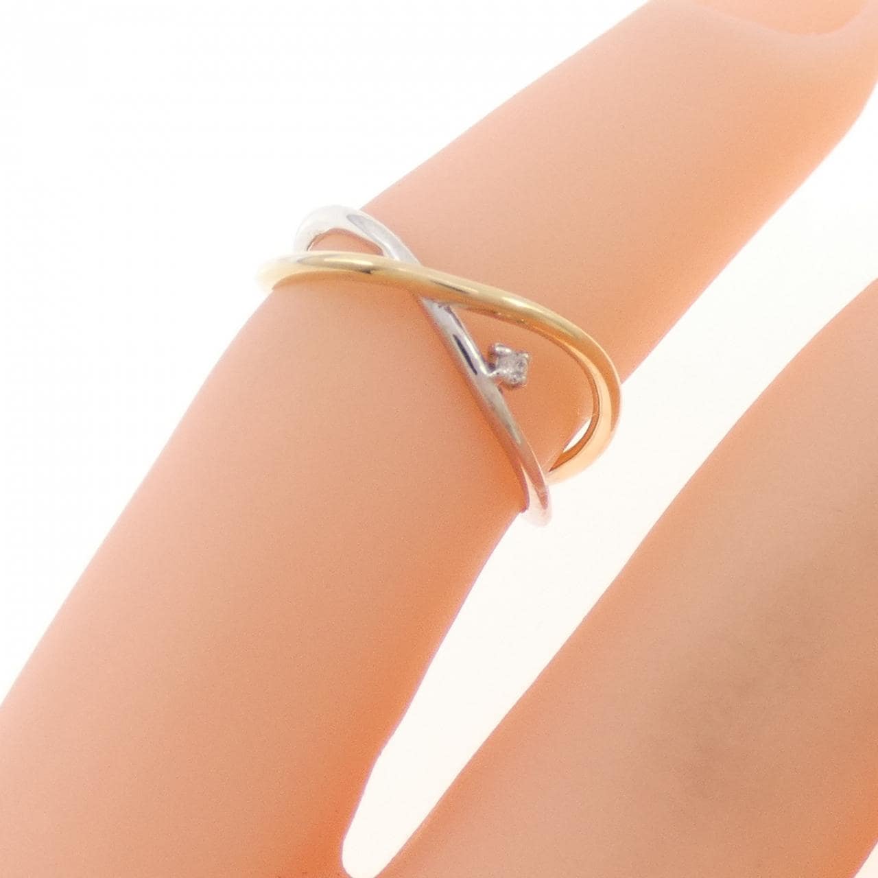 エテ ダイヤモンド ピンキーリング