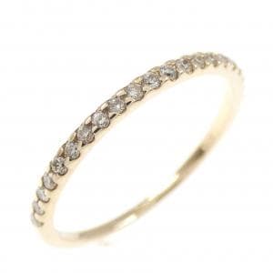 K10YG ダイヤモンド リング 0.12CT