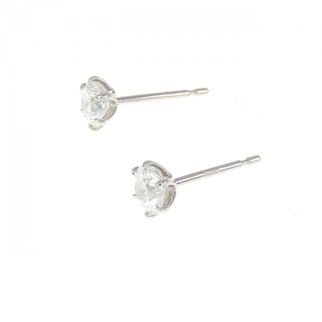 [Remake] PT/ST Diamond Earrings 0.321CT 0.325CT D VVS1 EXT