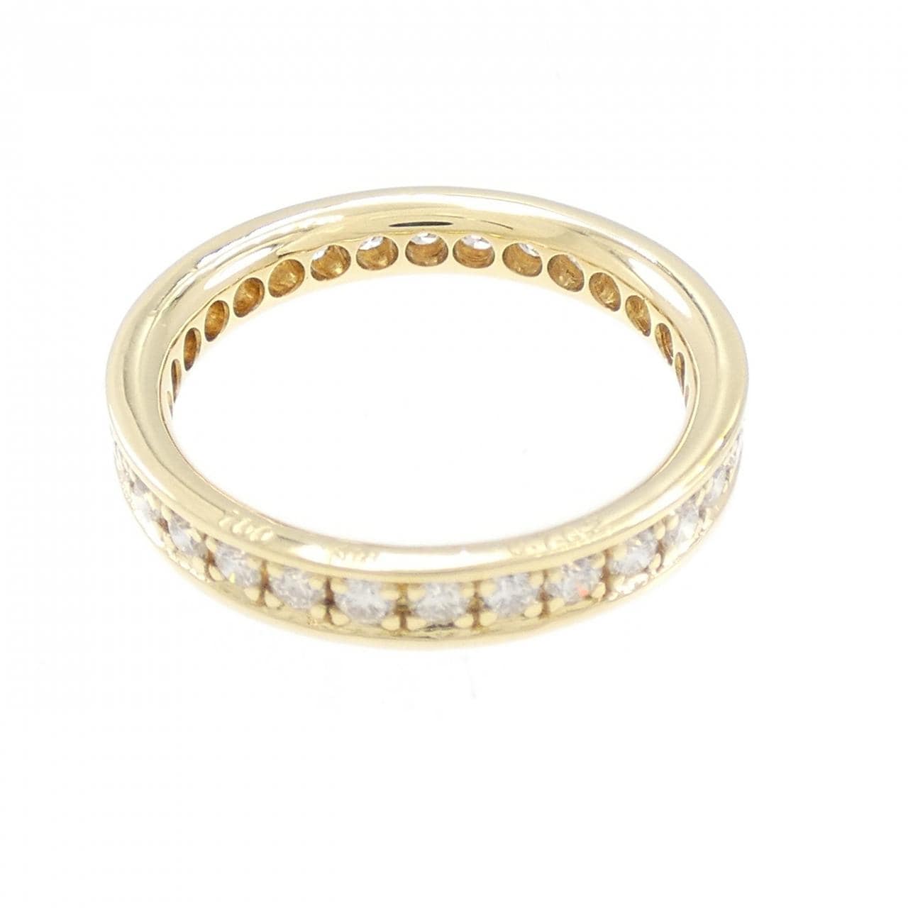 K18YG Full Eternity Diamond Ring 0.702CT