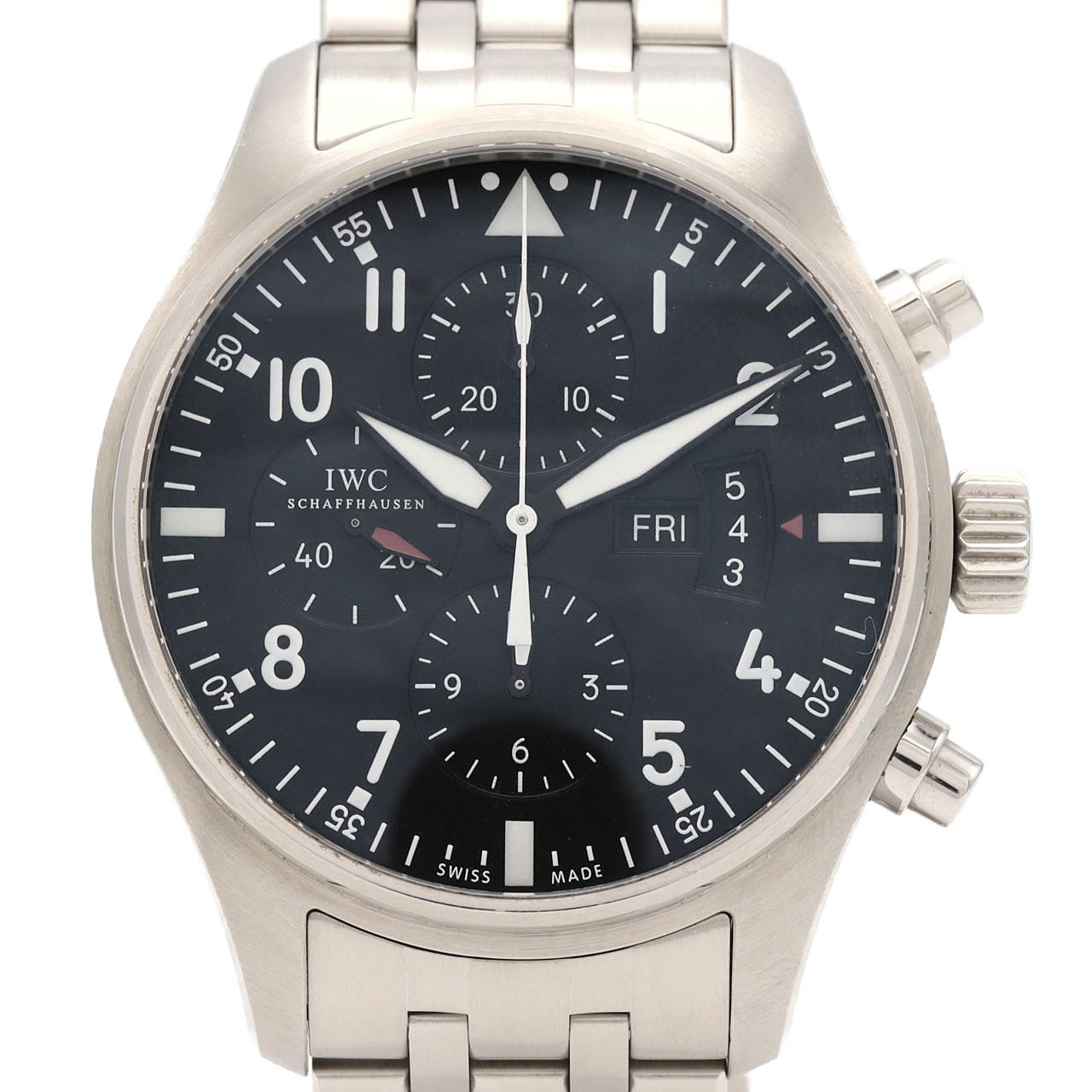 【ノーメンテナンス還元価格】IWC パイロットウォッチクロノグラフ IW377704 SS 自動巻