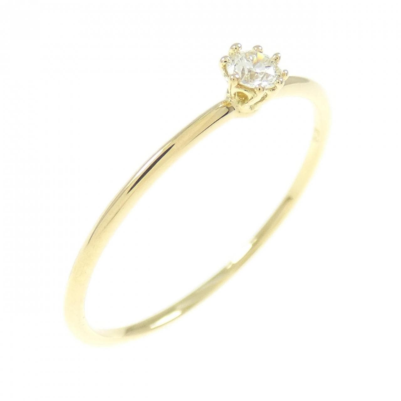 AHKAH BB Solitaire Ring 0.07CT