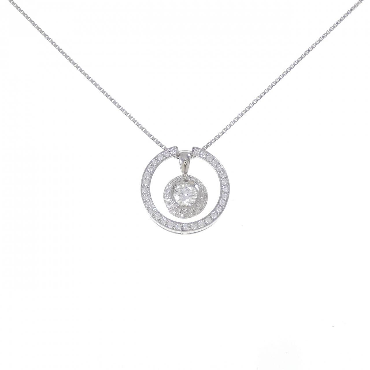 PT900/PT850 双向钻石项链 0.510克拉 H色 VS2净度 良好