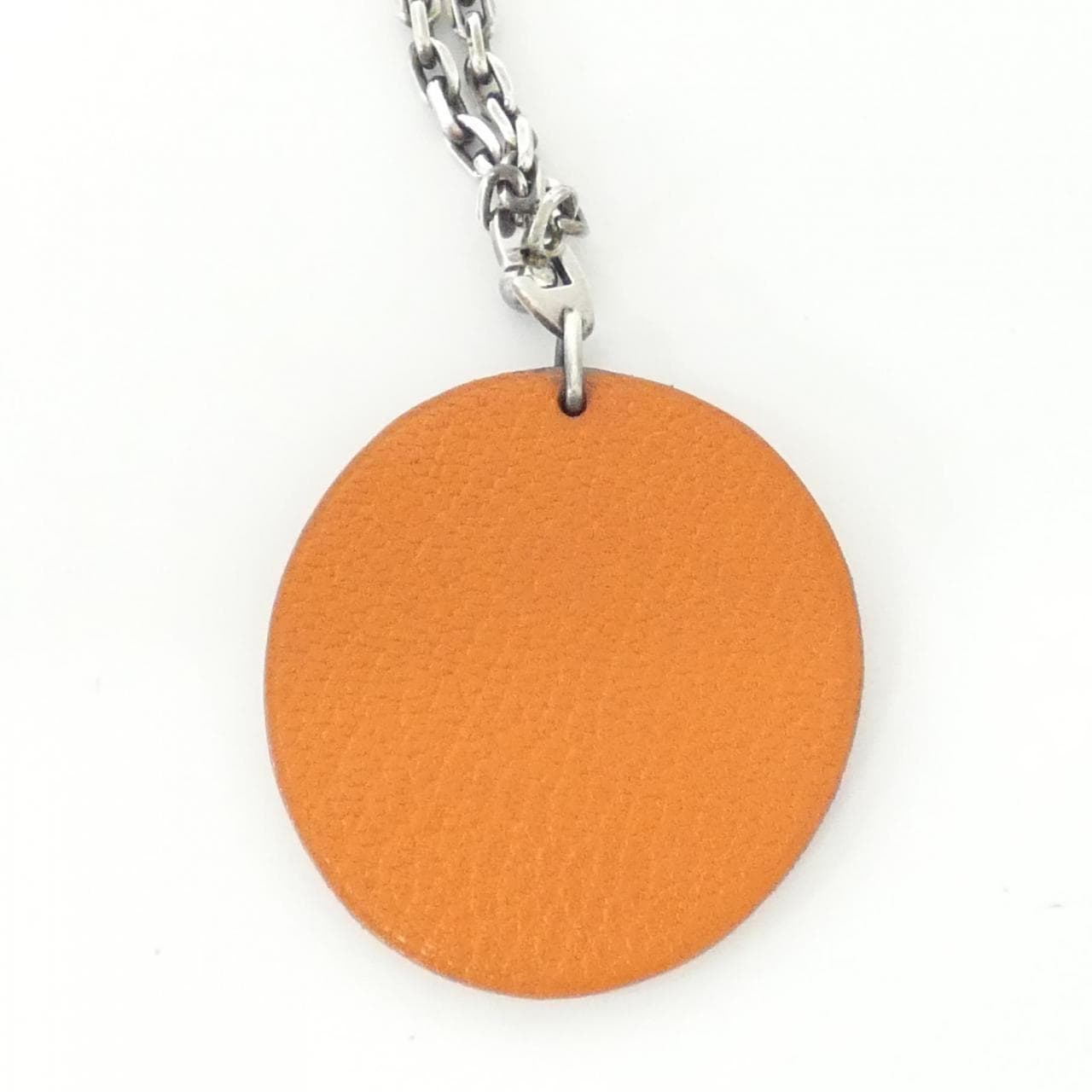 エルメス ORANGE フルーツ ポルト クレ 027888CS キーホルダー