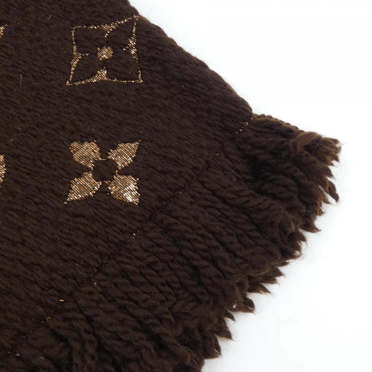 ルイヴィトン LOUIS VUITTON エシャルプ ロゴマニア シャイン M71383 MUFFLER