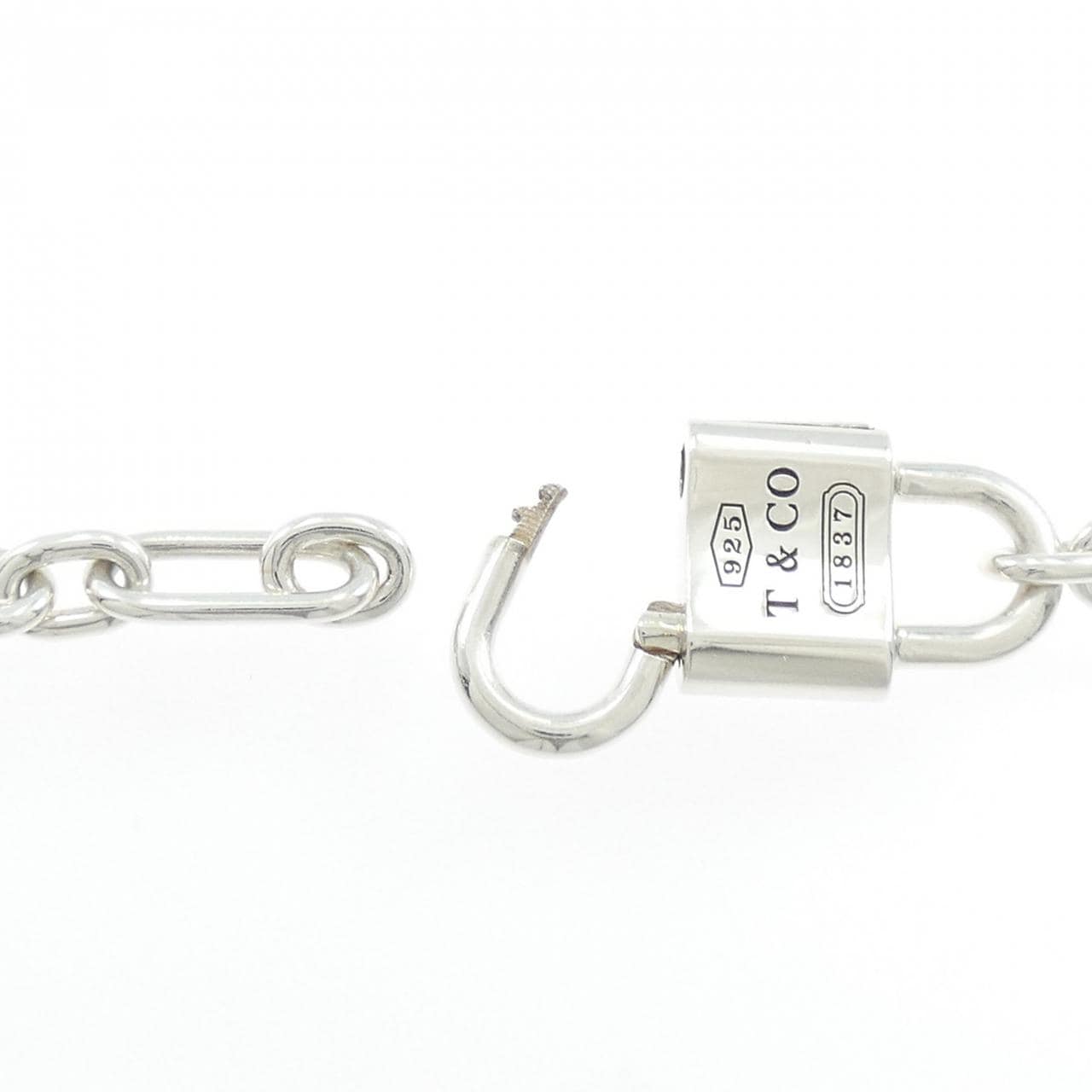 ティファニー 1837 ミディアム ダブルロック ネックレス