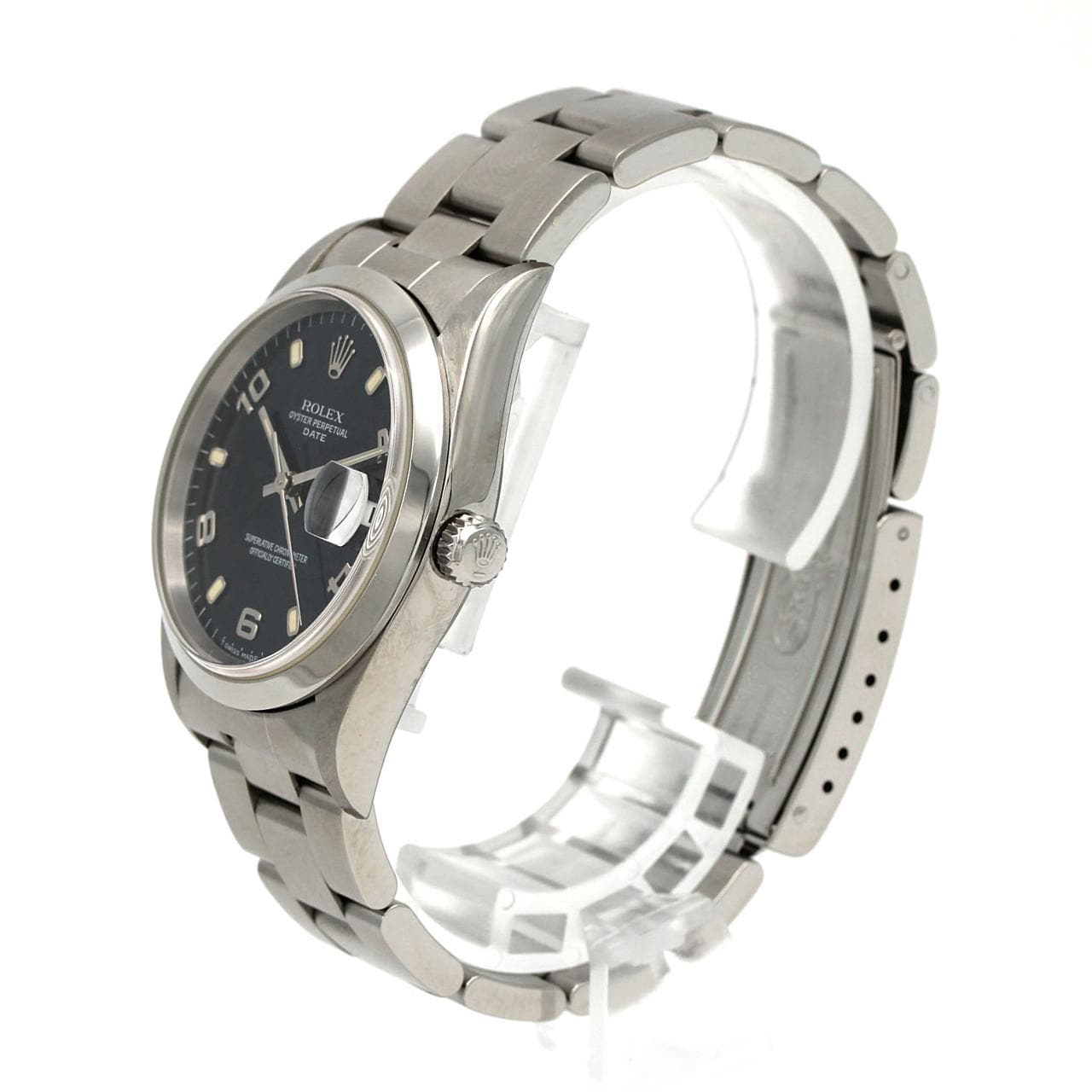 ロレックス オイスターパーペチュアルデイト 15200 SS 自動巻 U番