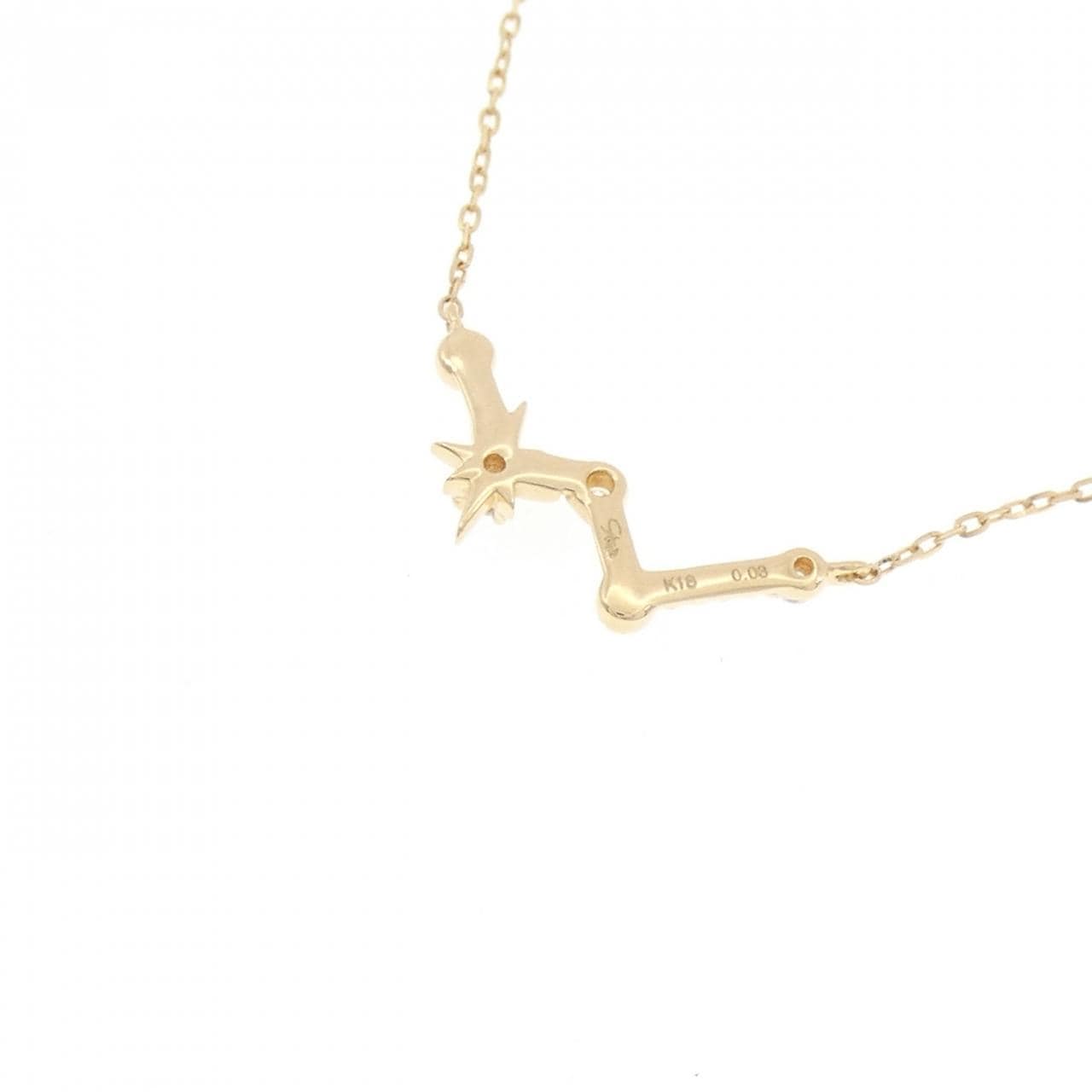 スタージュエリー ダイヤモンド ネックレス 0.03CT
