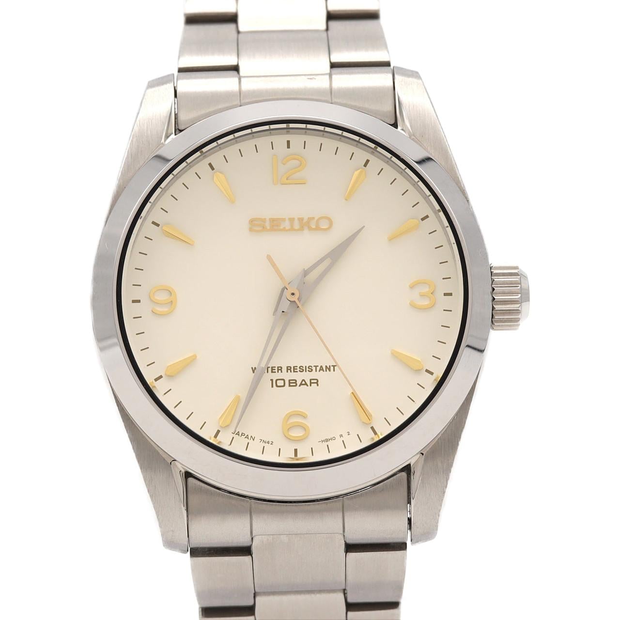 セイコー IENAxHIROB 別注 7N42-HAP0/SZQV026 SS クォーツ