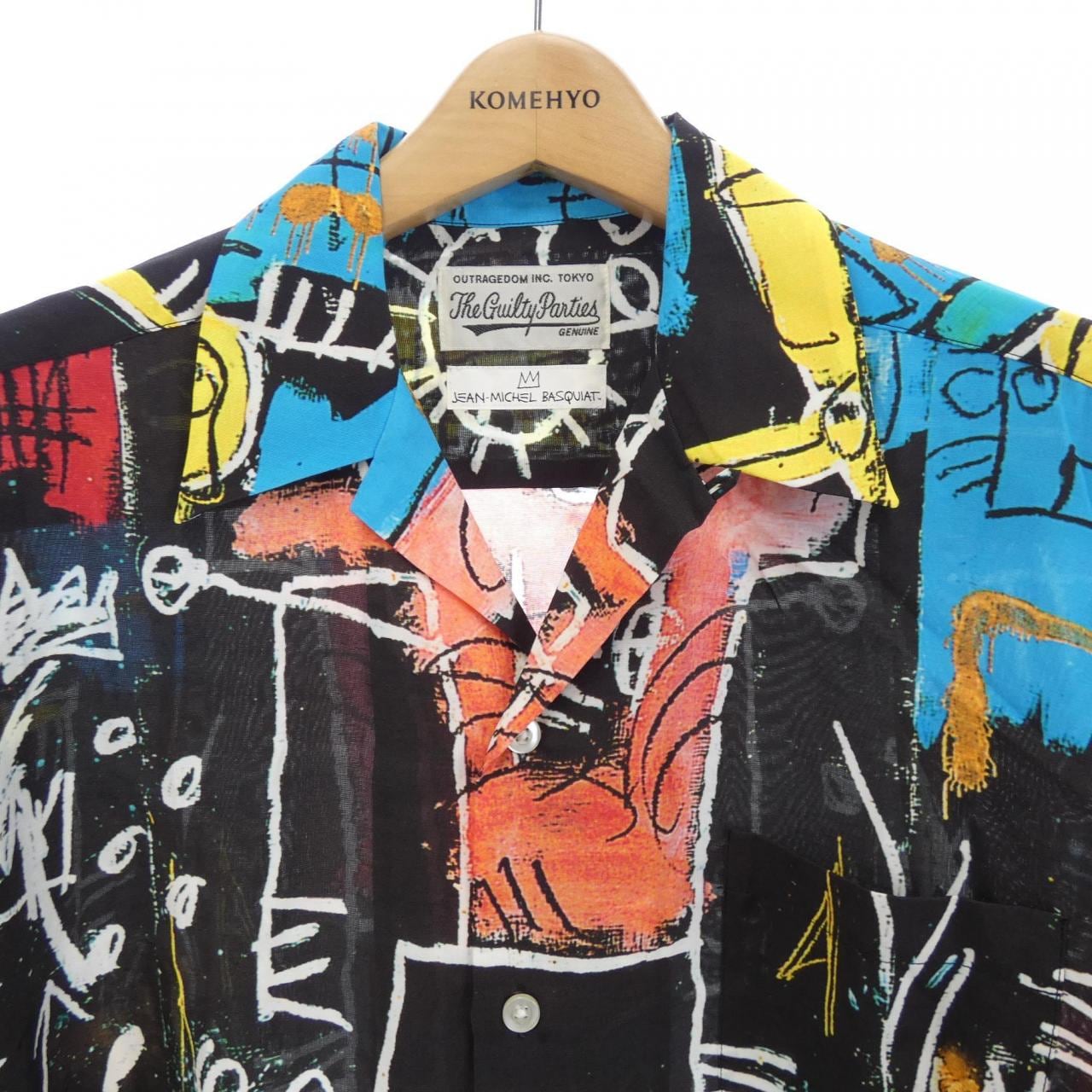 ワコマリア WACKO MARIA JEAN-MICHEL BASQUIAT S／Sシャツ