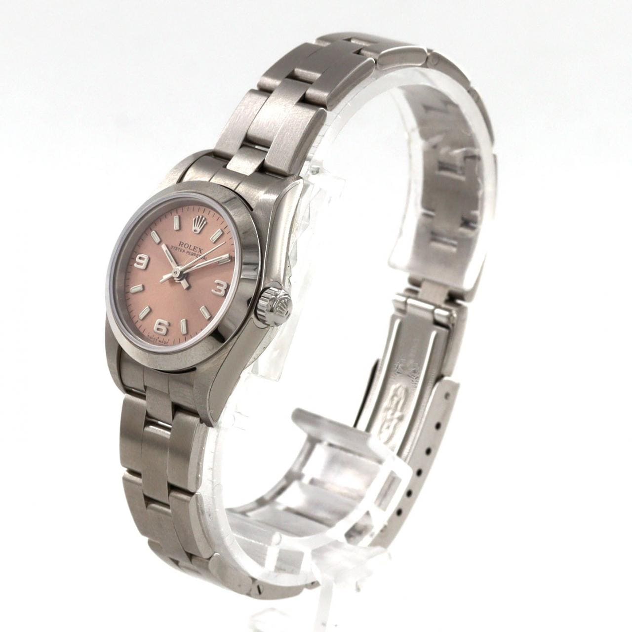ロレックス オイスターパーペチュアル 76080 SS 自動巻 F番