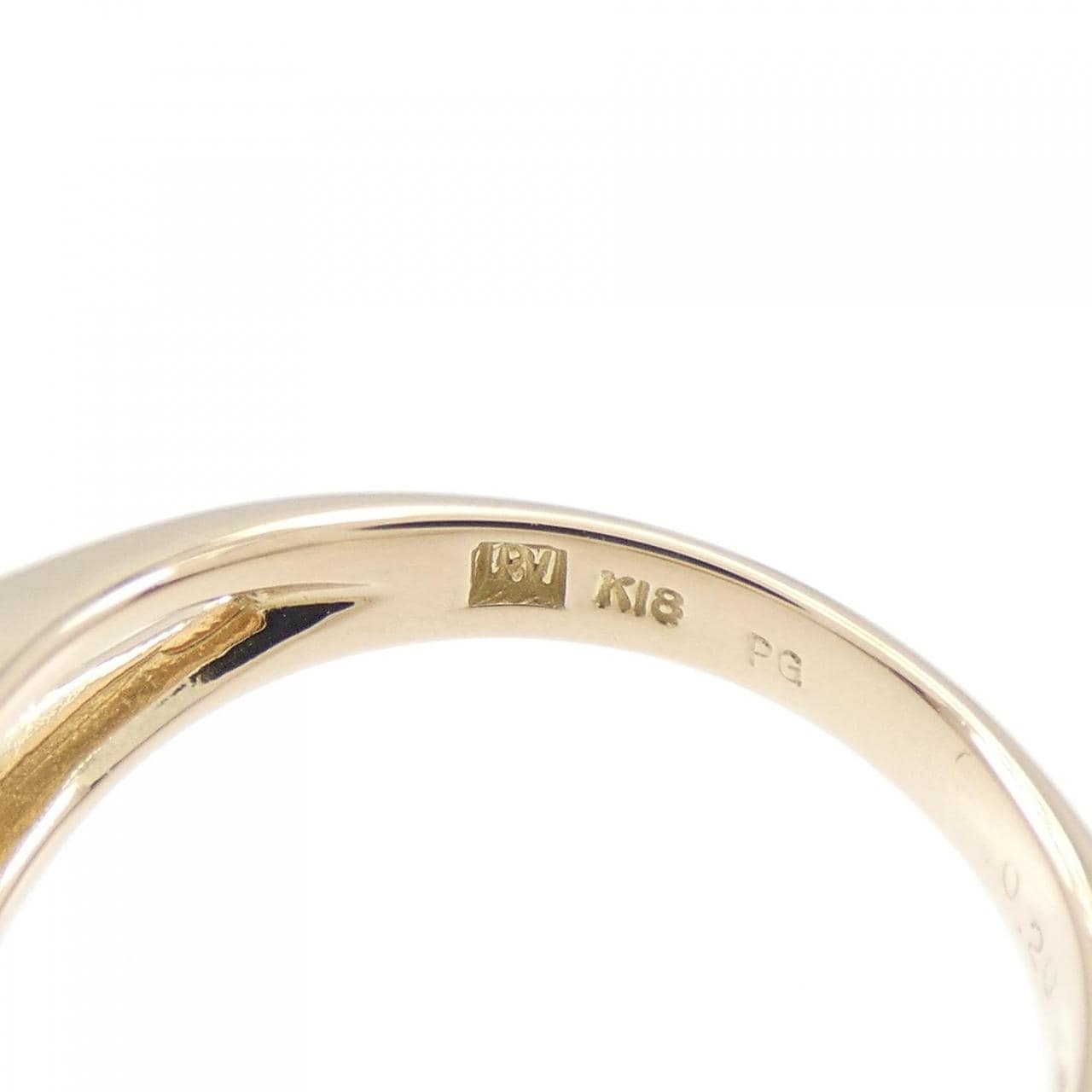 ポンテヴェキオ ハート ダイヤモンド リング 0.20CT