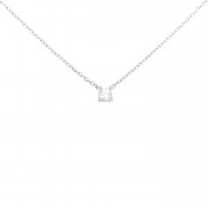 PT950 ソリティア ダイヤモンド ネックレス