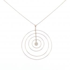 K18PG ダイヤモンド ネックレス 0.15CT