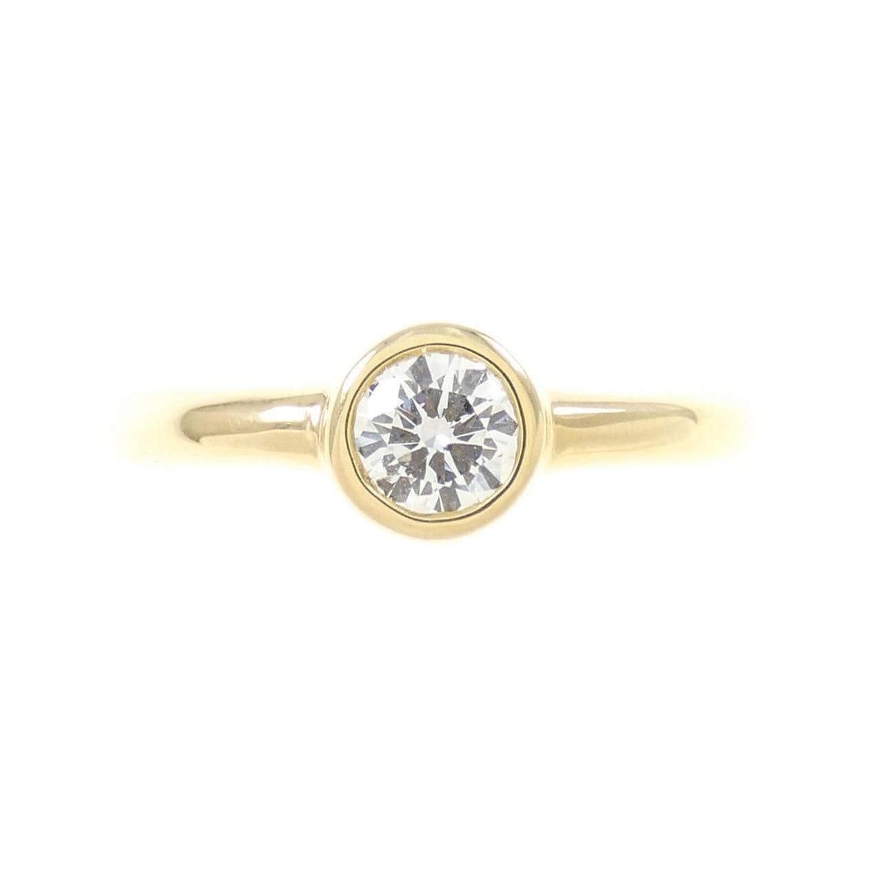 K18YG ダイヤモンド リング 0.244CT