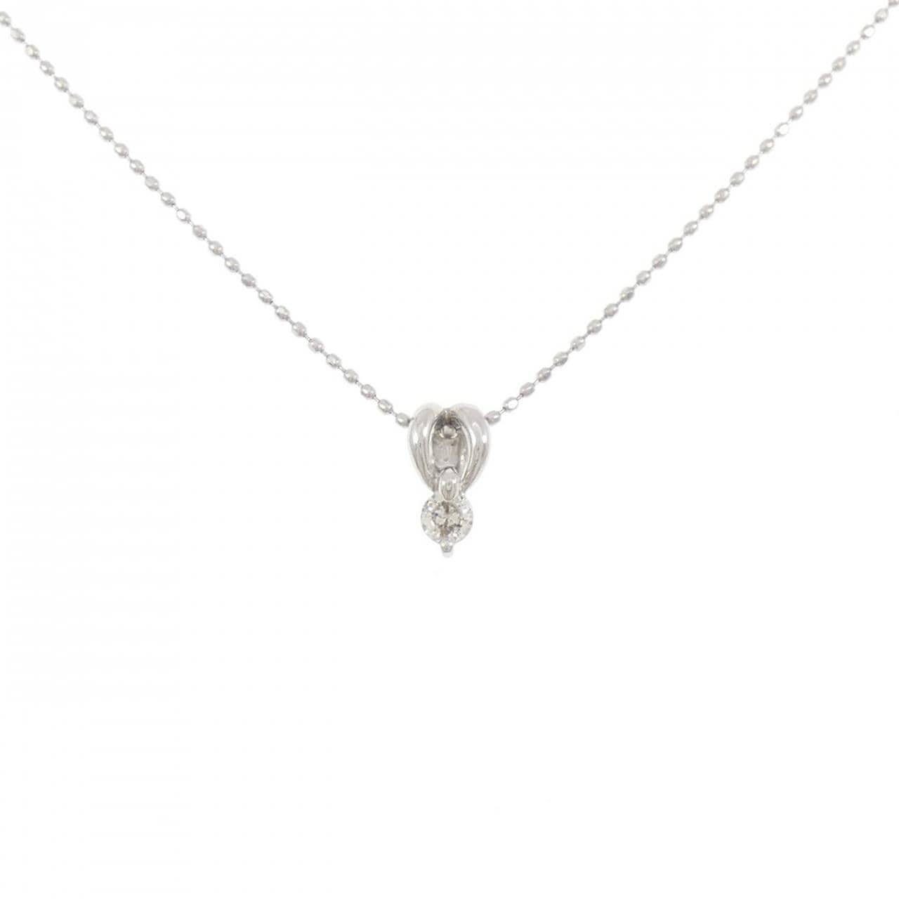 PT900 ダイヤモンド ネックレス 0.10CT