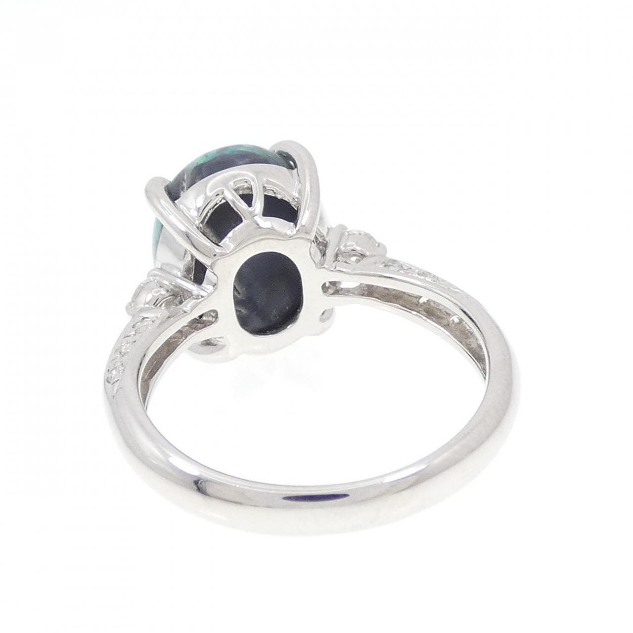 PT900 ブラックオパール リング 3.60CT