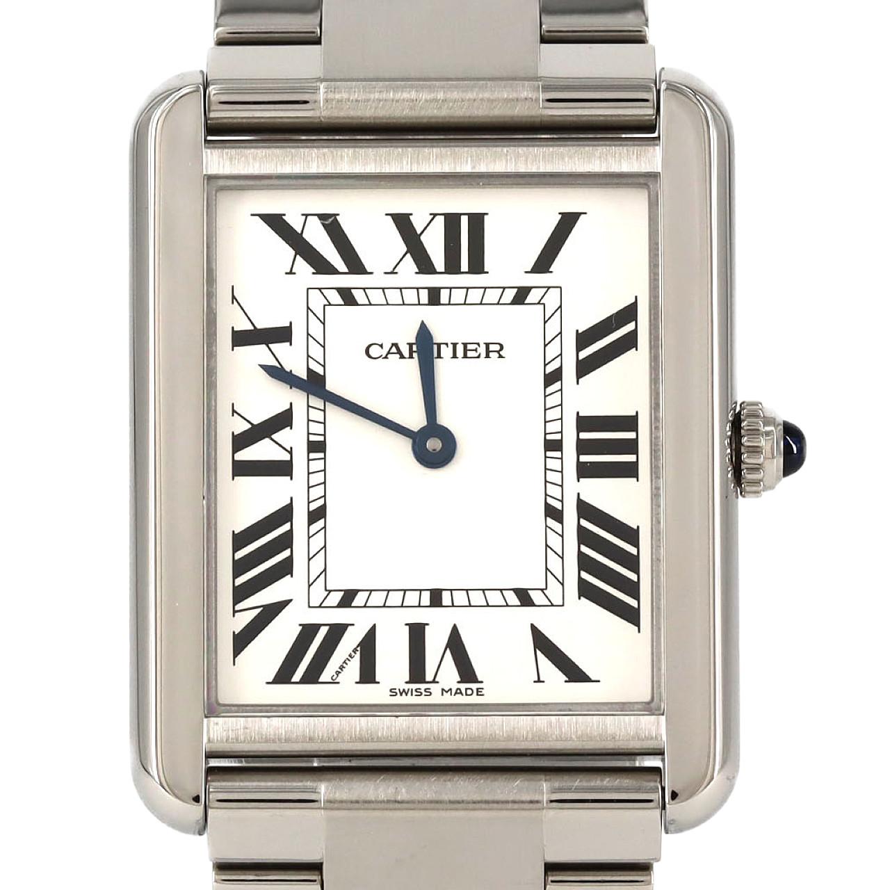カルティエ タンクソロLM W5200014 SS クォーツ