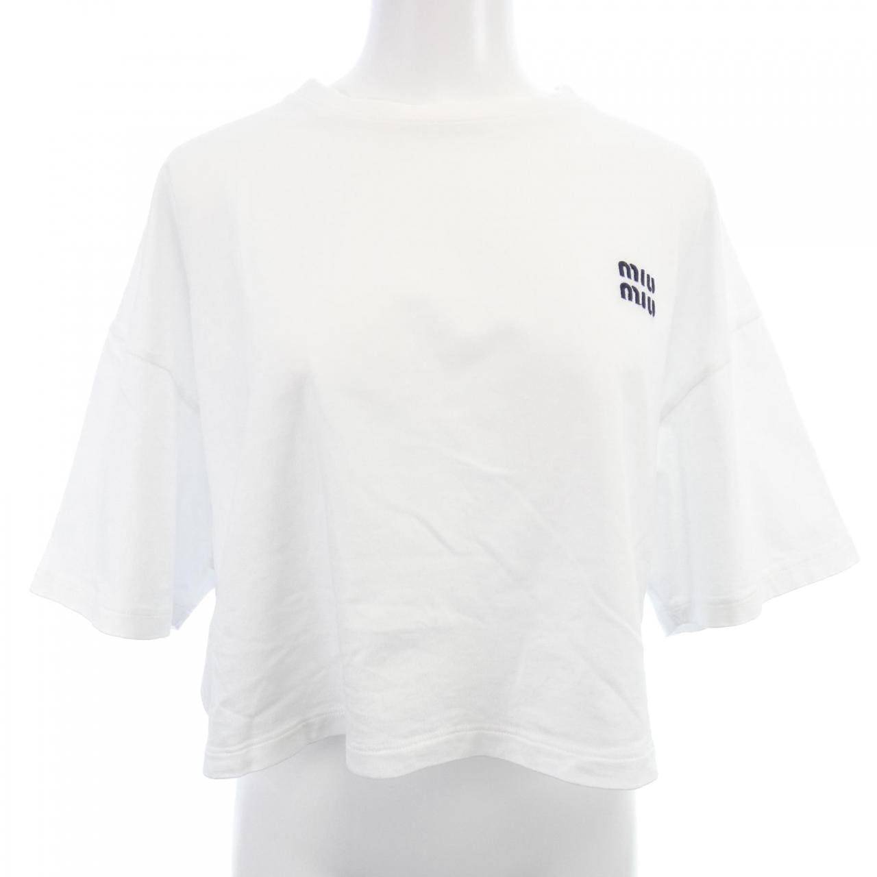 ミュウミュウ MIU MIU MJN381 11EB Tシャツ