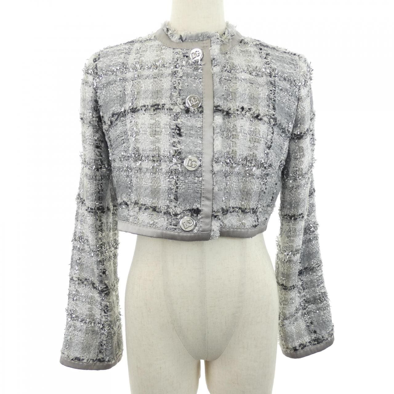 ドルチェアンドガッバーナ DOLCE&GABBANA F27DQT/FQZAE ノーカラージャケット