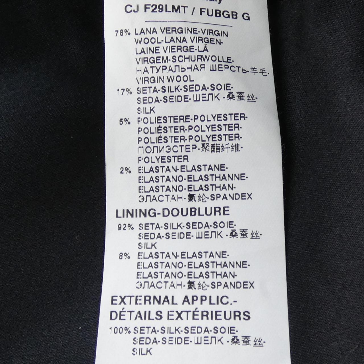 ドルチェアンドガッバーナ DOLCE&GABBANA F29LMT/FUBGB G ジャケット