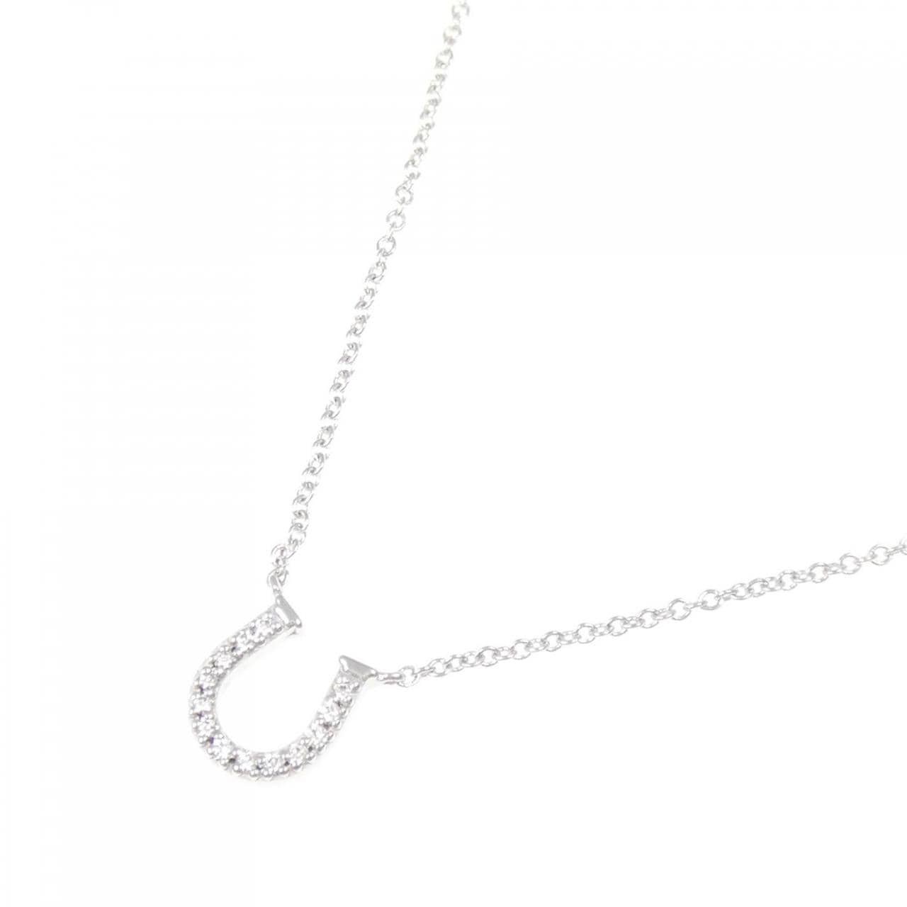 ティファニー メトロ ホースシュー ネックレス