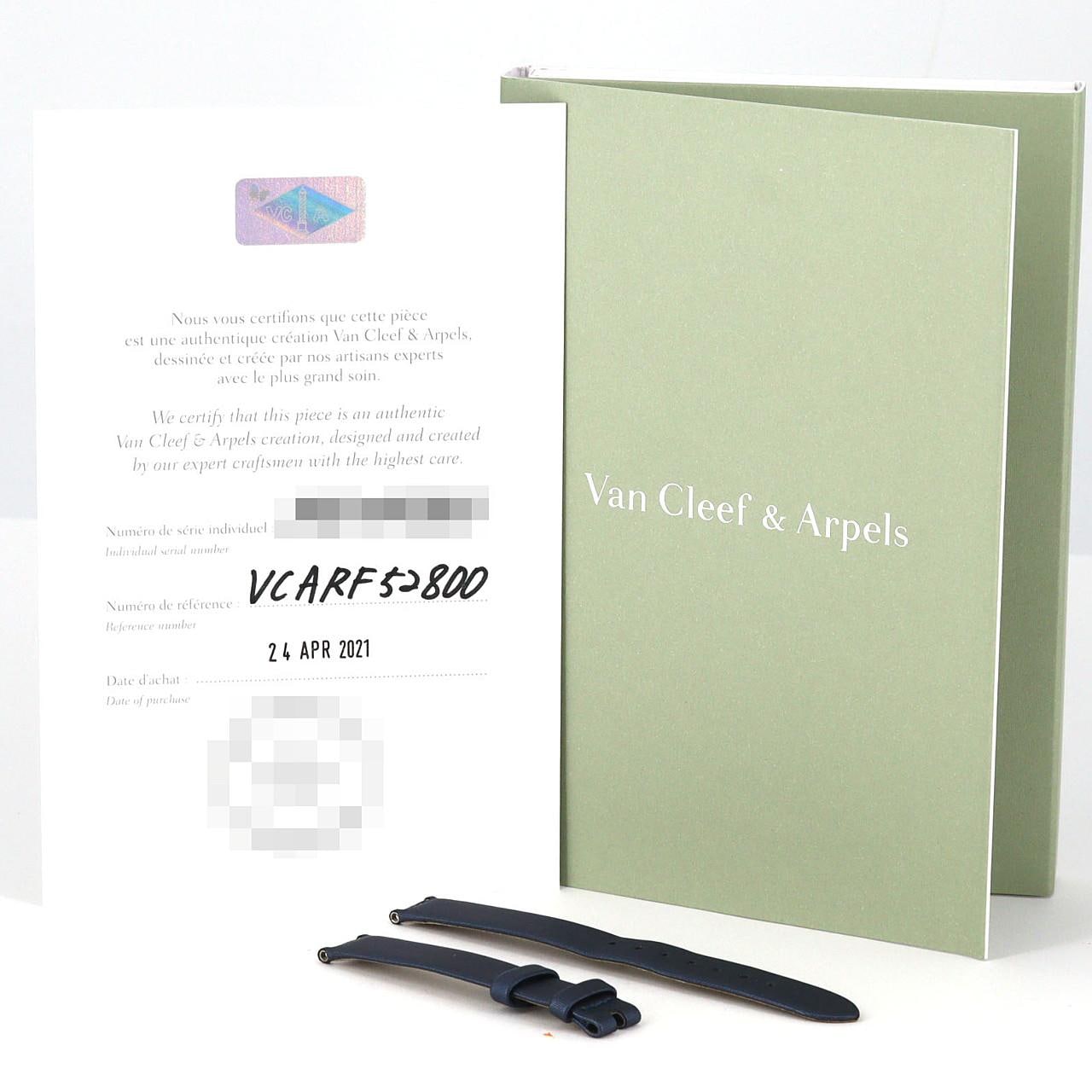 ヴァンクリーフ&アーペル アルハンブラ YG/D 136374/VCARF52800 YG クォーツ