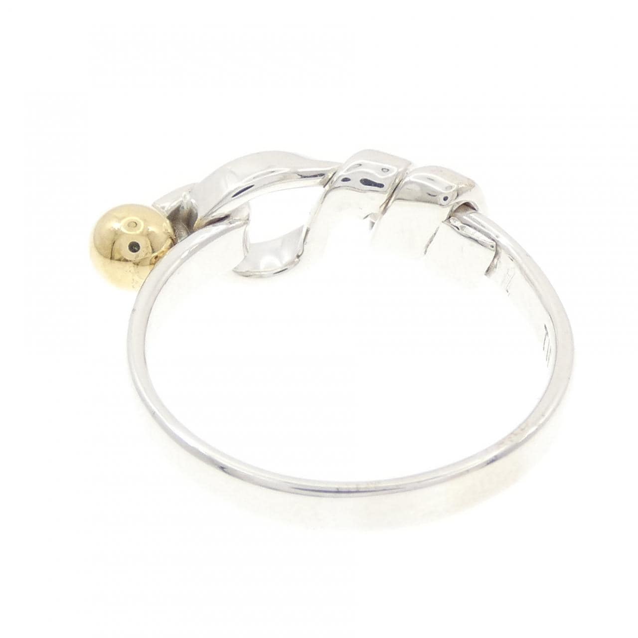 【ヴィンテージ】ティファニー フラットワイヤーラブノット リング