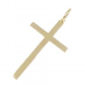 K18YG クロス ペンダント