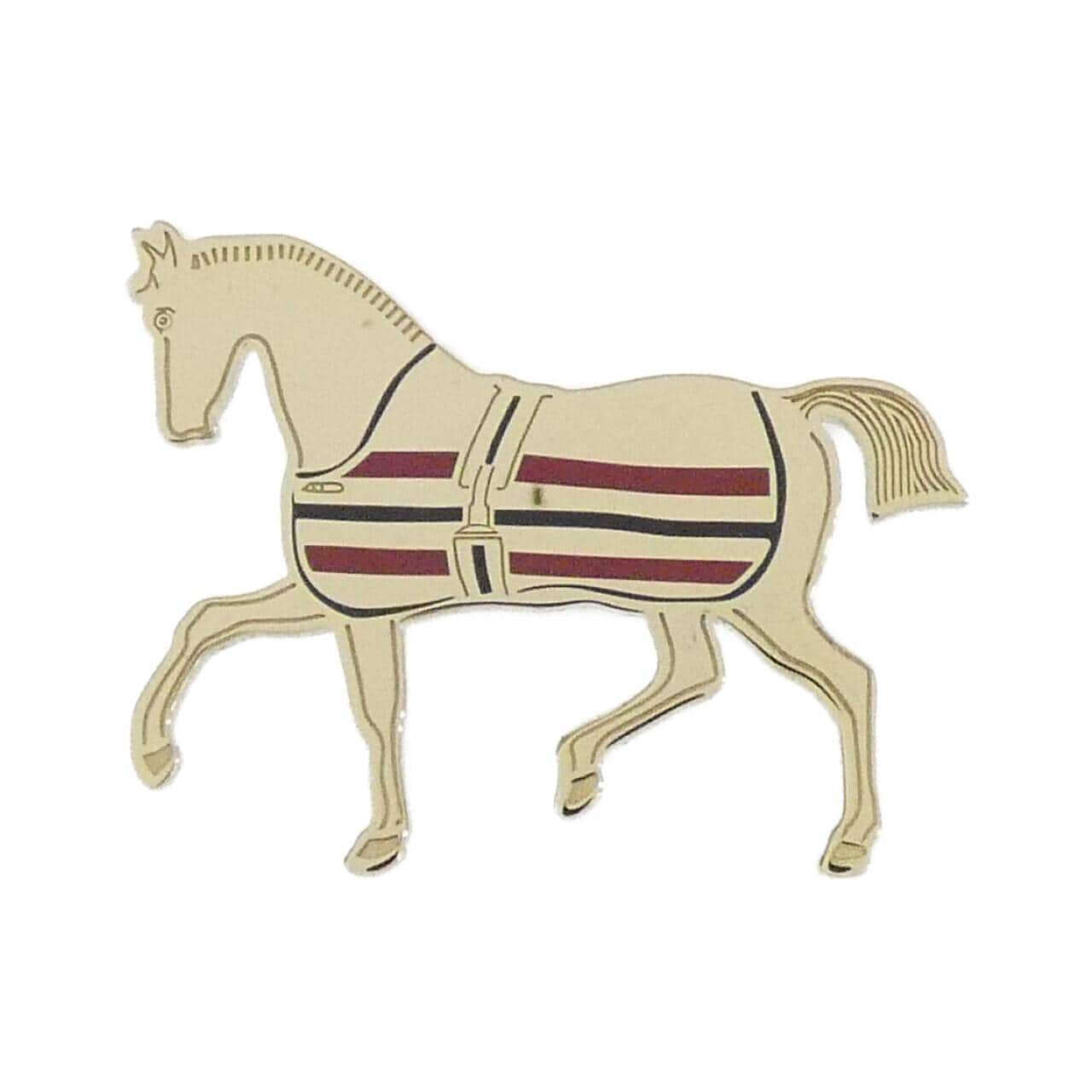 エルメス CHEVAL A LA COUVERTURES 603722S スカーフリング