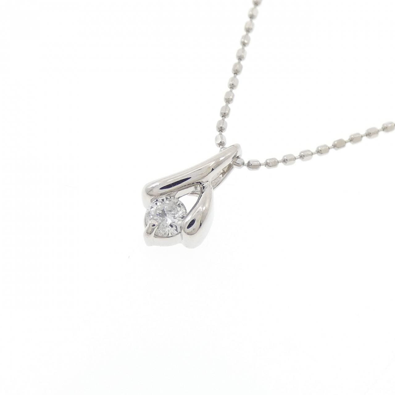 PT900/PT850 ダイヤモンド ネックレス 0.10CT