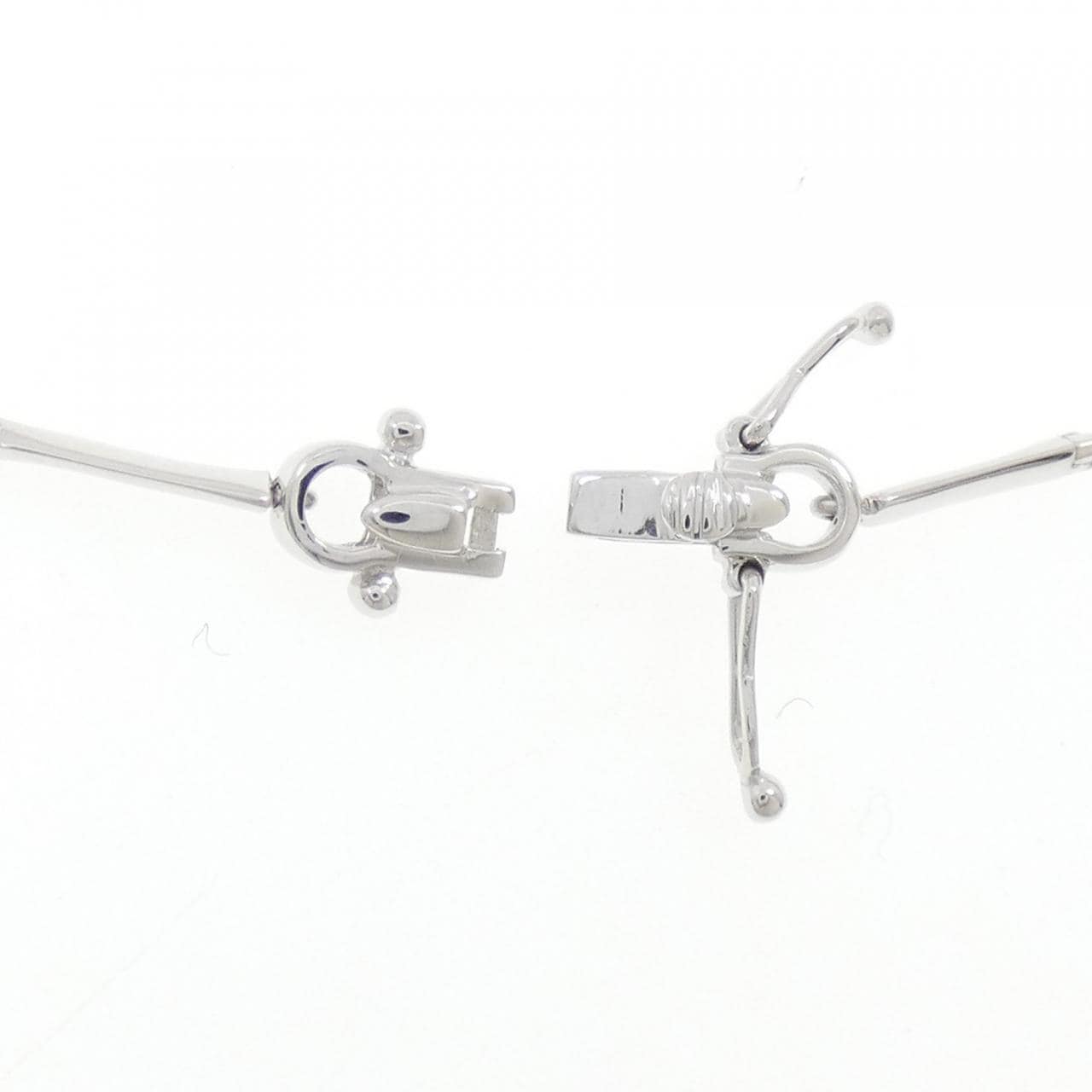 750WG ダイヤモンド ネックレス 1.01CT