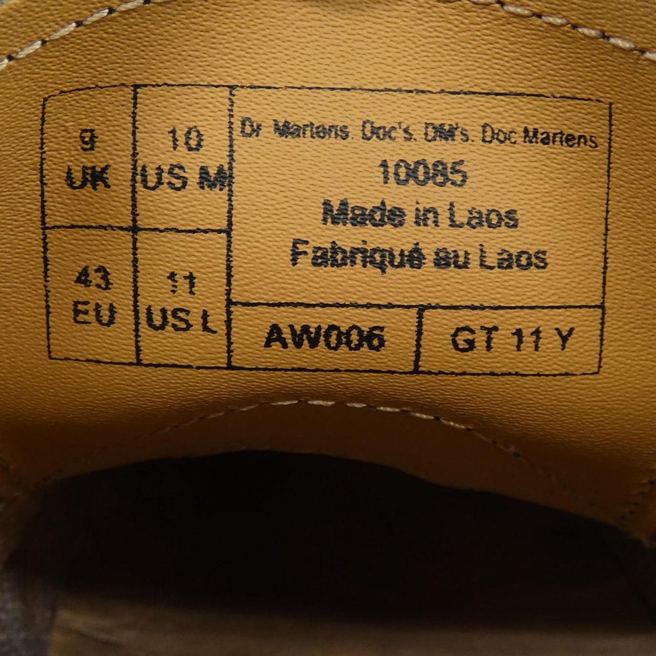 ドクターマーチン DR.MARTENS 10085001 シューズ