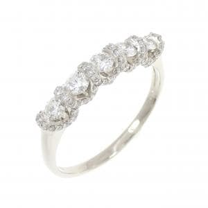 PT950 ダイヤモンド リング 0.70CT