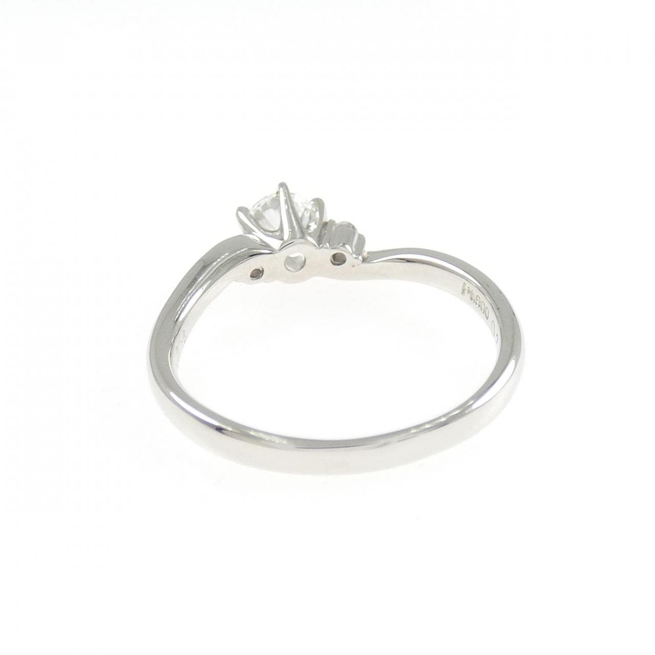PT900 ダイヤモンド リング 0.325CT D VVS1 VG