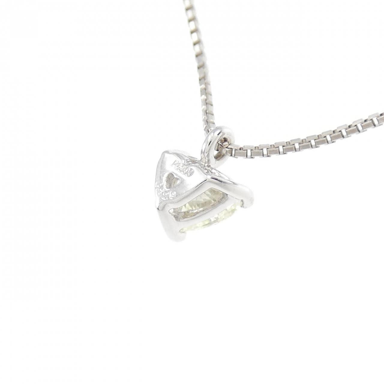 PT Heart Diamond Necklace 0.329CT