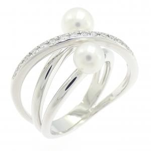 MIKIMOTO Akoya珍珠戒指