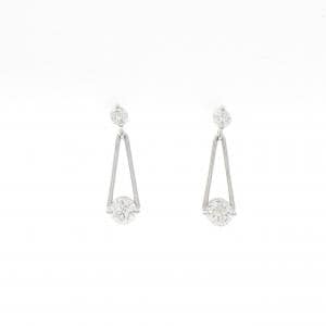 ギンザ タナカ ダイヤモンド ピアス 0.46CT