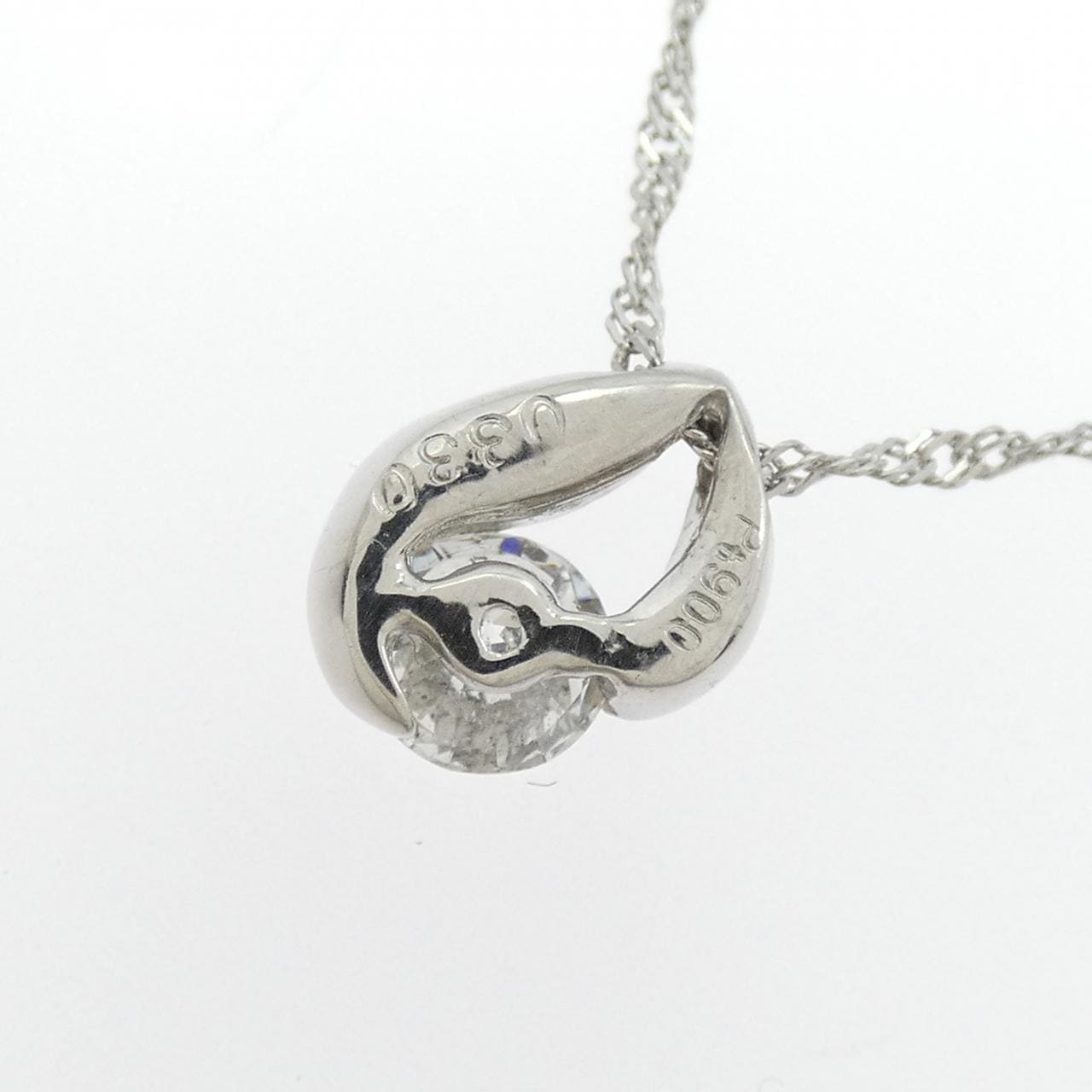PT900/PT850 ダイヤモンド ネックレス 0.330CT