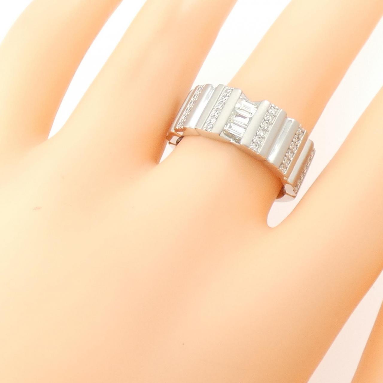 【新品】PT ダイヤモンド リング 0.52CT