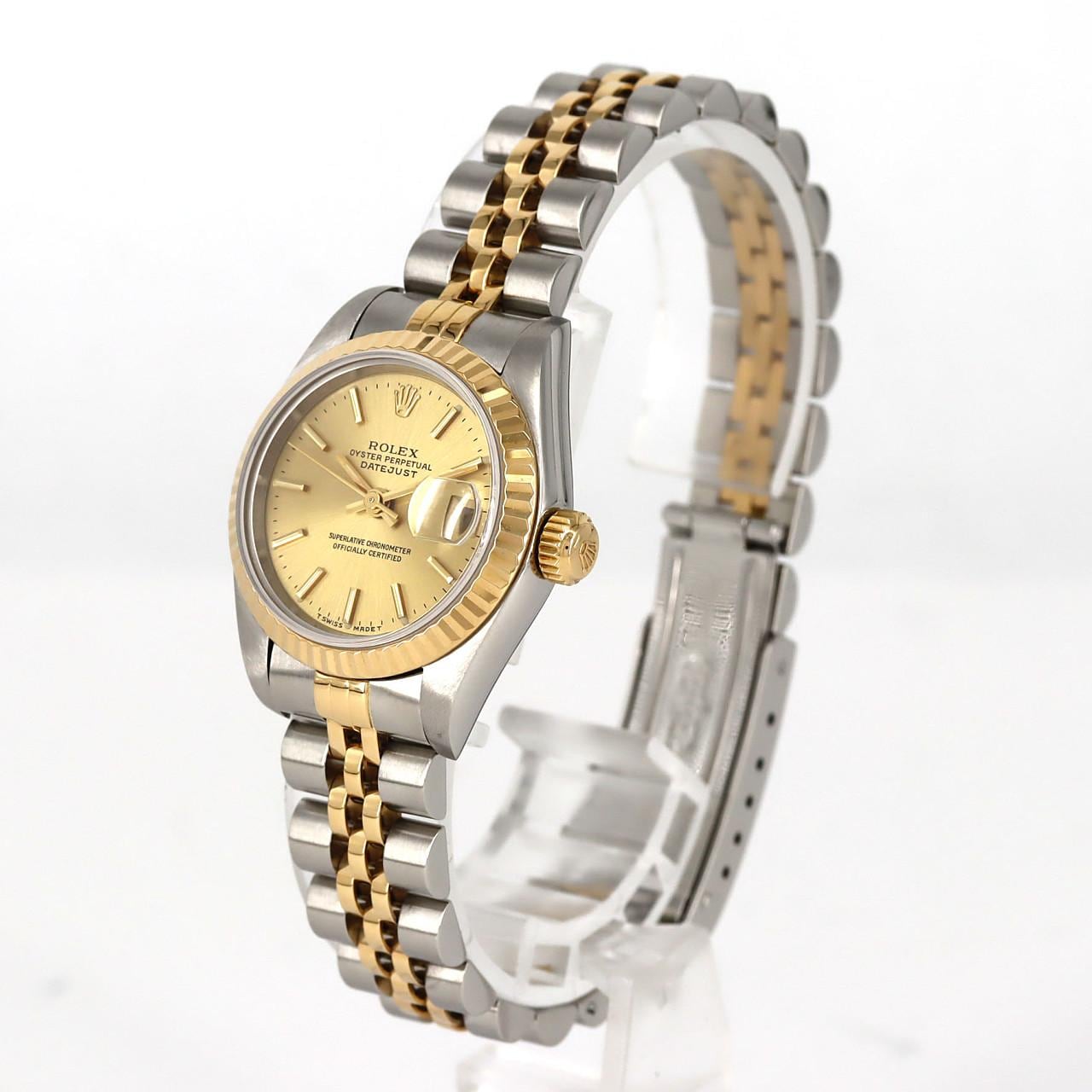 ロレックス デイトジャスト 69173 SSxYG 自動巻 U番