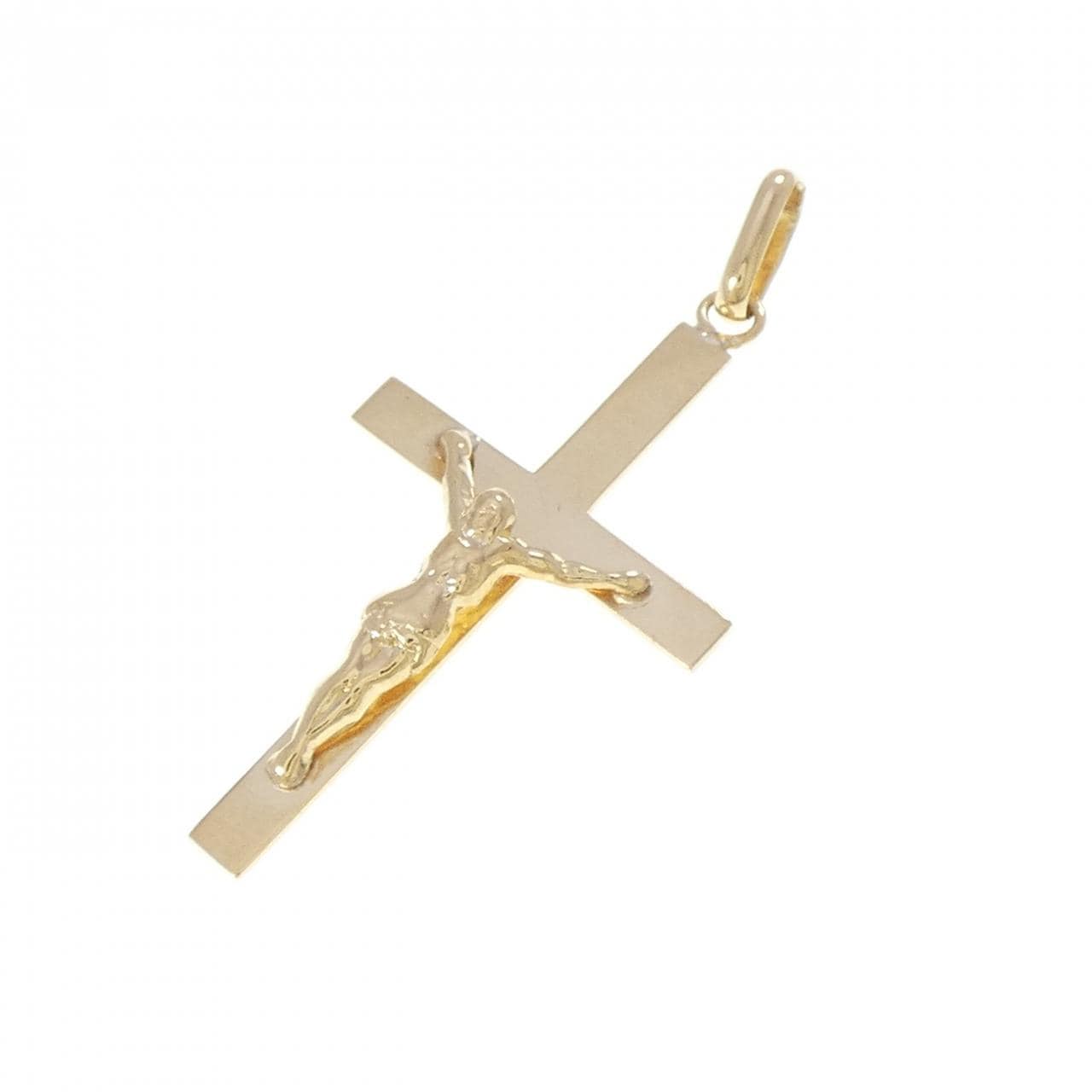K18YG クロス ペンダント
