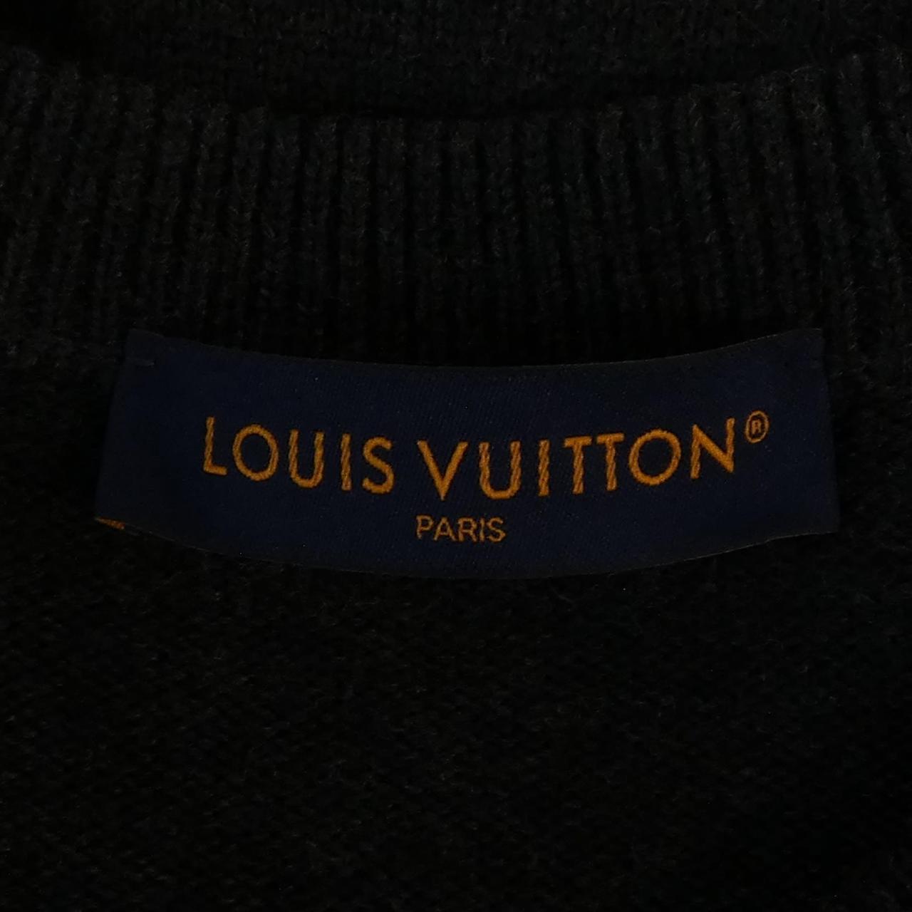 ルイヴィトン LOUIS VUITTON エンベリッシュドロングスリーブメリノウールクルーネック HRN88WZLL ニット