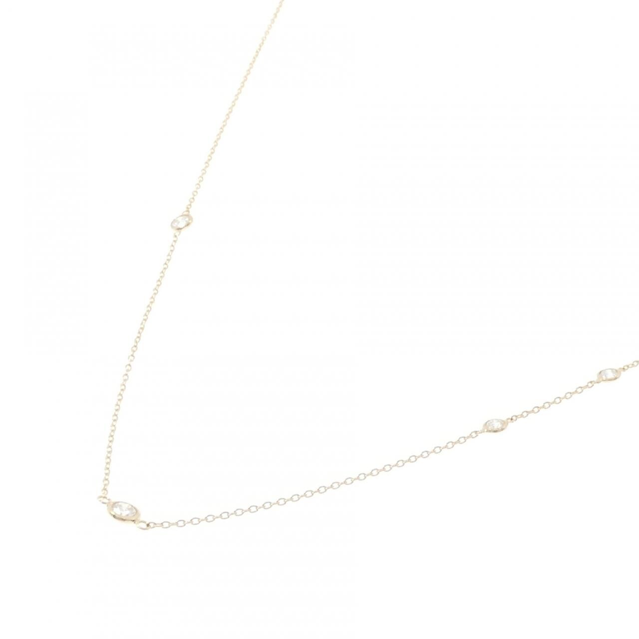 【リメイク】K10YG ダイヤモンド ネックレス 1.00CT