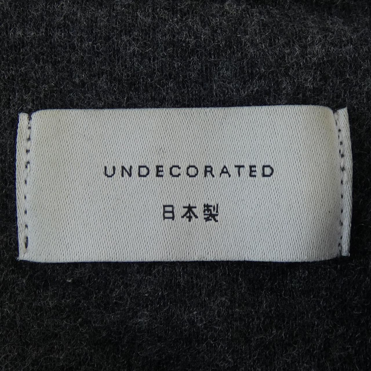 UNDECORATED UDF24203 シャツ