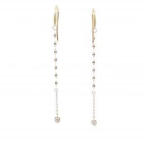 スタージュエリー ダイヤモンド ピアス 0.02CT