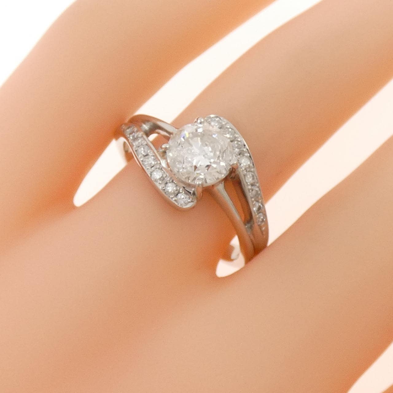 PT900 ダイヤモンド リング 1.16CT