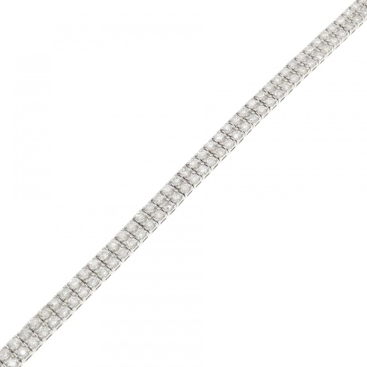 PT850 ダイヤモンド ブレスレット 3.64CT