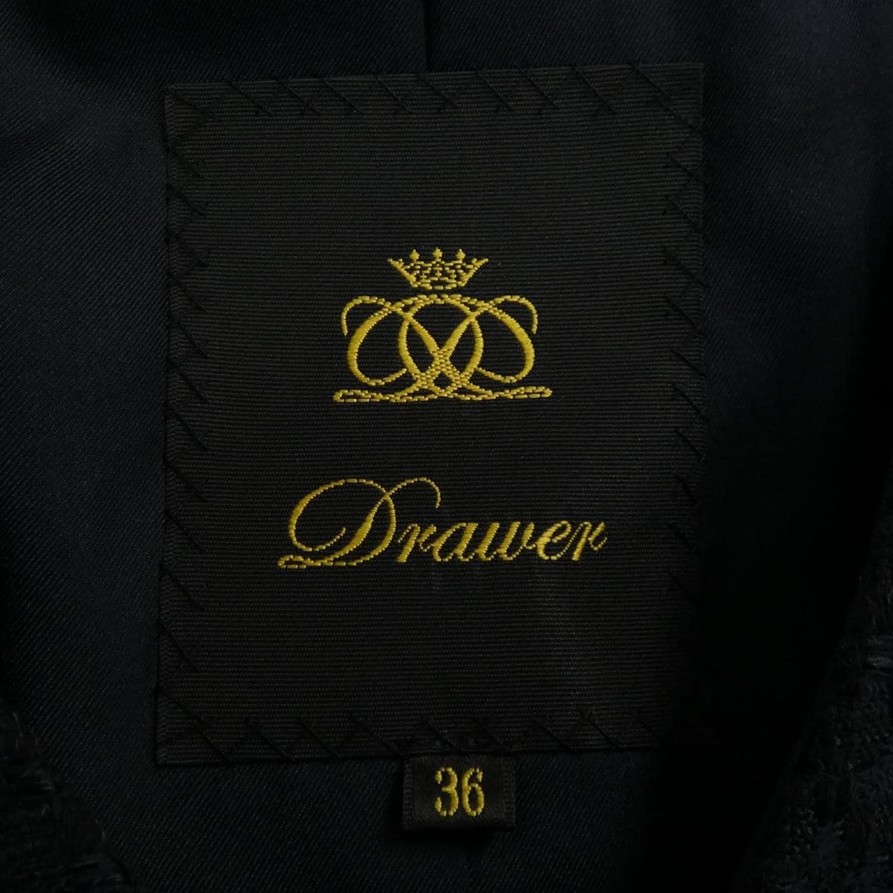 ドゥロワー DRAWER ノーカラージャケット