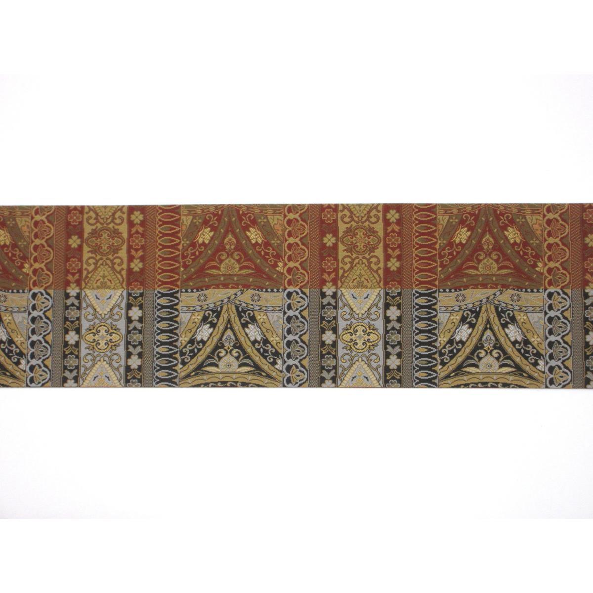 【未使用品】名古屋帯　全通柄